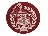 Thorens Viltmat met logo rood/wit