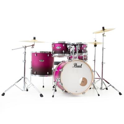 Pearl EXL705NBR/C217 Export Lacquer Raspberry Sunset 5d. drumstel fusion