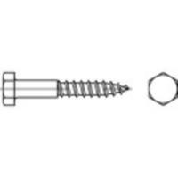 TOOLCRAFT 109209 Zeskantbout 10 mm 150 mm Buitenzeskant DIN 571 Staal Galvanisch verzinkt 50 stuk(s) - thumbnail