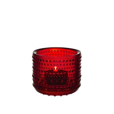 Iittala Kastehelmi Sfeerlicht 6,4 cm cranberry Iittala Kastehelmi Sfeerlicht 6,4 cm cranberry