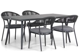 Santika Vivian/Valencia 170 cm dining tuinset 5-delig