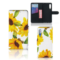 Hoesje voor Xiaomi Mi 9 Zonnebloemen