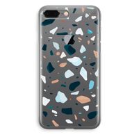 Terrazzo N°13: iPhone 8 Plus Transparant Hoesje - thumbnail