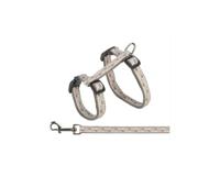 Trixie Kattentuig Met Riem Grijs/Roze 27-45 CM/13 MM 120 CM