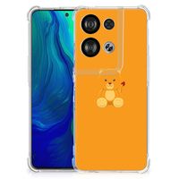 OPPO Reno8 Stevig Bumper Hoesje Baby Beer