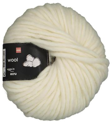 HEMA Garen Wol 50gram Wit (wolwit) HEMA Garen Wol 50gram Wit (wolwit)