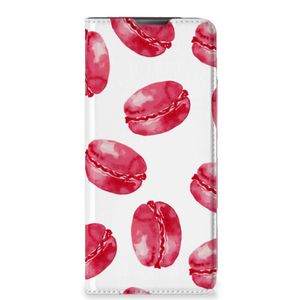 Motorola Moto E20 Flip Style Cover Pink Macarons