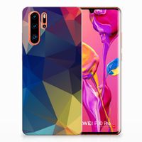 Huawei P30 Pro TPU Hoesje Polygon Dark - thumbnail