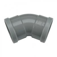 Wavin Wafix bocht 45gr 110mm mof manchet, grijs