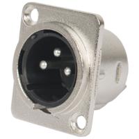 Devine 3MDL XLR male chassisdeel