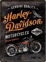 Harley Davidson Wandbord Timeless Tradition