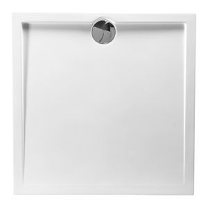 Douchebak Allibert Slim Vierkant 90x90x4 cm Wit