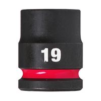 Milwaukee Accessoires SHOCKWAVE Krachtdop 1/2" kort 19 mm | 1 stuk - 4932480313 - thumbnail