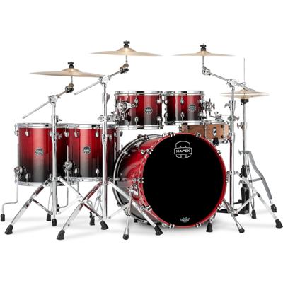 Mapex Saturn SR628XRQ Scarlet Fade 5-delige rock shellset