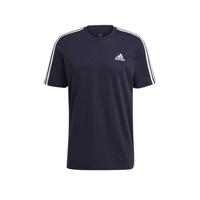 adidas Performance sport T-shirt donkerblauw/wit