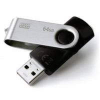 Goodram UTS2 USB flash drive 64 GB USB Type-A 2.0 Zwart, Zilver - thumbnail