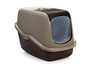 Savic KATTENBAK NESTOR BRN/GRS 56X39X41 Nestor - Kattenbak - Grijs/Bruin - 56x39x41 cm, One Size, Grijs Bruin