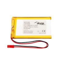 3,7 V 2500 mAh batterij batterij LP475085 lithium-polymeer AKYGA AKY0156 Li-Po batterij PCM JST 2-polige aansluiting 2,54 15 cm