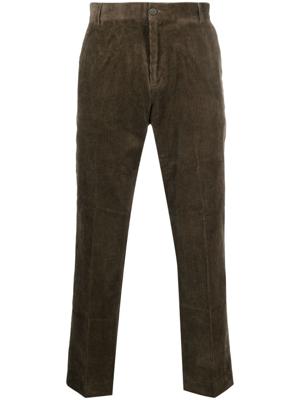 SAMSOE SAMSOE Ribfluwelen broek - Groen