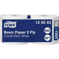 Tork 129262 papieren handdoek 971 vel Wit 340 m - thumbnail