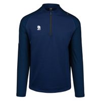 Robey Performance Trainingstrui Half Zip Donkerblauw Zwart - thumbnail