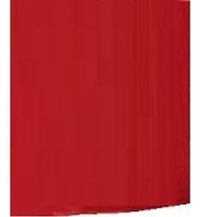 Zijwand Easy Up 2,5 mtr Dicht kleur Rood