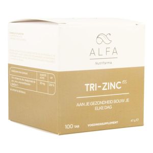 Alfa Tri-zinc 20mg Tabl 100