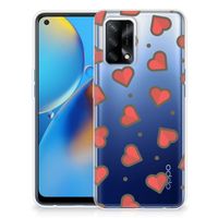 OPPO A74 4G TPU bumper Hearts