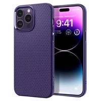 Spigen Liquid Air iPhone 14 Pro TPU Case - Diep Paars