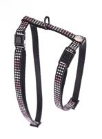 MARTIN SELLIER KATTENTUIG KRUIS ROZE / ZWART 35-50X1 CM