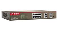 IPCOM PoE Management Switch S3300-10-PWR-M 8-poorten FE poorten + 2 GE/SFP Combo Ports Management (S3300-10-PWR-M)