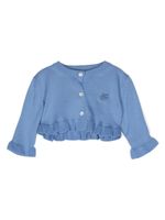 ETRO KIDS cardigan à motif Pegaso - Bleu