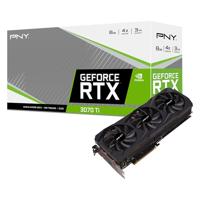 PNY VCG3070T8TFBPB GeForce RTX 3070 Ti 8GB VERTO Triple Fan Graphics Card Zwart