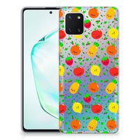 Samsung Galaxy Note 10 Lite Siliconen Case Fruits - thumbnail