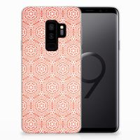 Samsung Galaxy S9 Plus TPU bumper Pattern Orange