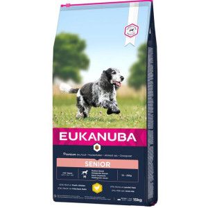 Eukanuba Caring Senior Medium Breed kip hondenvoer 15 kg