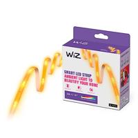 WiZ LED Strip 4 Meter - Gekleurd en Wit Licht - Verbind met WiFi - Dynamische Lichtscènes - Ledstrip Werkt met Google Home, Alexa en HomeKit