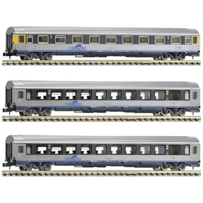 6260019 N 3-delige set personenauto's 'EUROFIMA', Cisalpino, Ep.V-VI