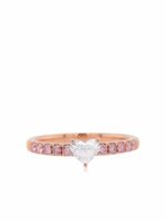 HYT Jewelry bague Argyle en or rose 18ct ornée de diamants - thumbnail