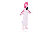 Beeztees Flatino Flamingo Idro - Hondenspeelgoed - Pluche - Roze - 41x24x11
