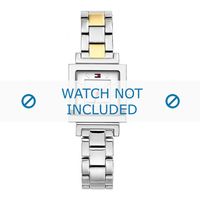 Tommy Hilfiger horlogeband TH-33-3-25-0677 - TH679000636 - TH670600677 / 1780718 Staal Bi-Color 14mm - thumbnail