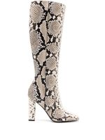 Michael Kors Collection bottes Carly Runway 100 mm en cuir - Blanc