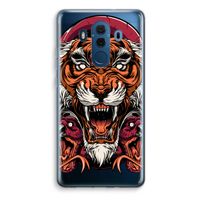 Tiger and Rattlesnakes: Huawei Mate 10 Pro Transparant Hoesje - thumbnail