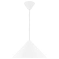 WItte hanglamp groot 'Nono' E27 fitting rond 490mm DFTP - thumbnail