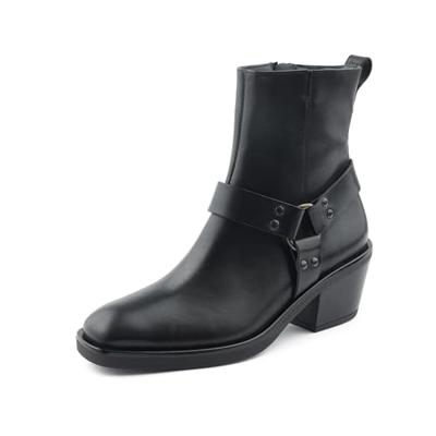 Paul Green Enkellaarsjes voor dames, zwart 01x, 39 EU