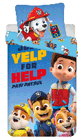 PAW Patrol Dekbedovertrek Yelp for Help! - Eenpersoons - 140 x 200 cm - Katoen - thumbnail