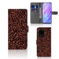 Samsung Galaxy S20 Ultra Book Cover Koffiebonen