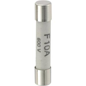 VOLTCRAFT 123422 Reservezekering (Ø x l) 6.3 mm x 32 mm 10 A 600 V Snel -F- Inhoud 1 stuk(s)