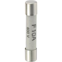 VOLTCRAFT 123422 Reservezekering (Ø x l) 6.3 mm x 32 mm 10 A 600 V Snel -F- Inhoud 1 stuk(s)