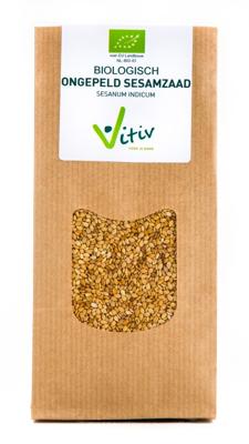 Vitiv Biologisch Ongepeld Sesamzaad Vitiv Biologisch Ongepeld Sesamzaad